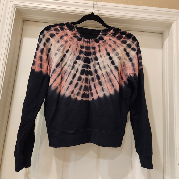 Rails Theo Black Skeleton Tie Dye Sweatshirt Size XS - Picture 3 of 6